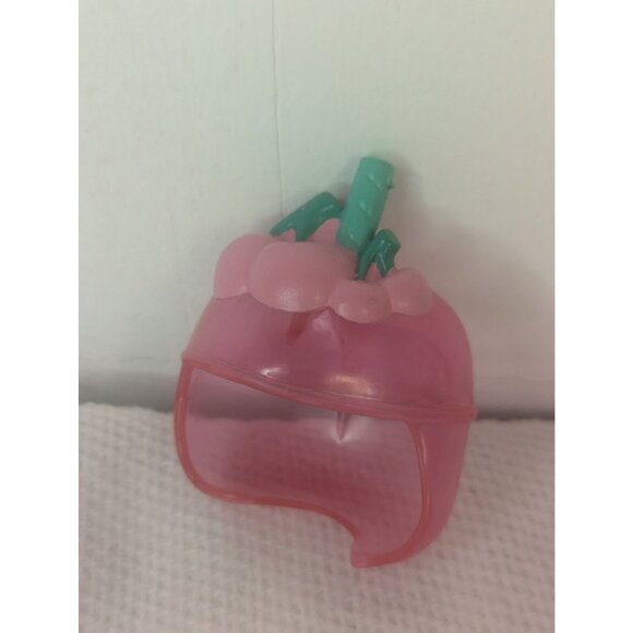 Hasbro LPS Littlest Pet Shop Fruit Hat Slushy Squad 8 Pc Accessory Figure Lot 2 - Picture 10 of 11